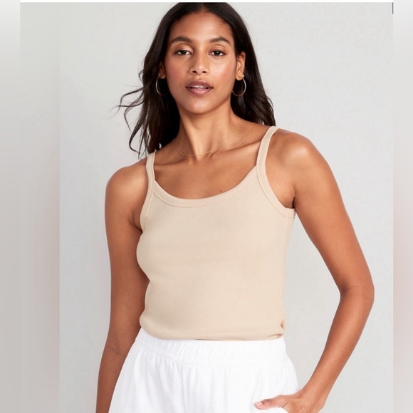 Old Navy Tops - *NEW* Fitted Rib-Knit Cami Sz XL